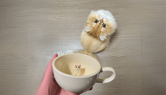 Custom cat mug from photo